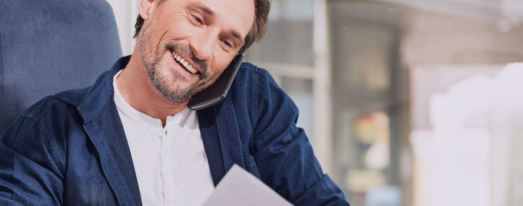Utility Customer Using IVR